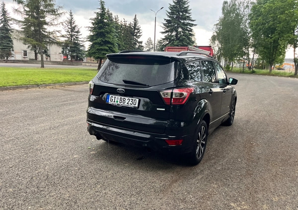 Ford Kuga cena 79900 przebieg: 97000, rok produkcji 2018 z Nysa małe 781